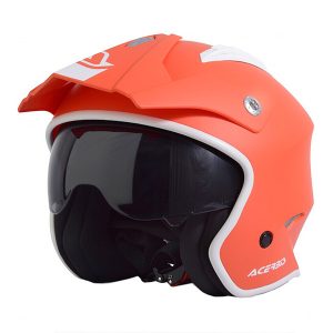 Acerbis Jet Aria Jet Helmet Red White