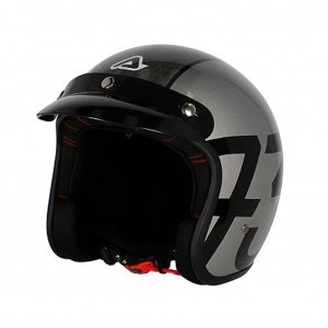 Acerbis Skodela Jet Helmet Grey