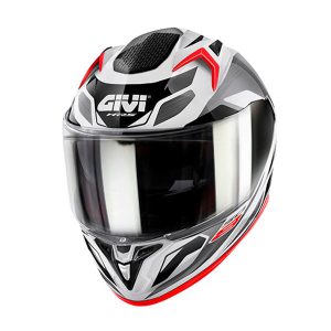 Givi Integral Helmet 50.8 Brave Titanium White Black