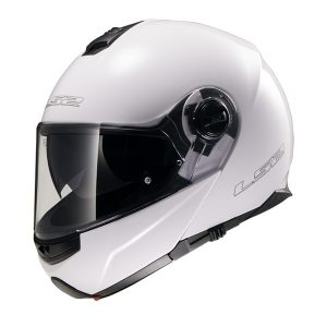 LS2 FF325 Strobe Modular Helmet White