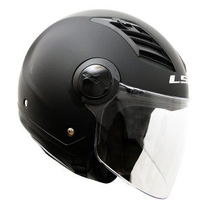 Jet Helmet Ls2 OF562 AirFlow Matte Black
