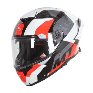 MT Integral Helmet FF118SV Thunder 4 SV Fade A0 Brilliant Pearl White