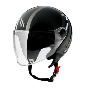 Jet MT Street Scope Helmet Black Grey