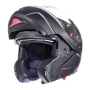 MT Atom SV Matt Black Modular Helmet
