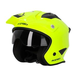 Jet Acerbis Jet Aria 22-06 Yellow Fluor Gloss Helmet