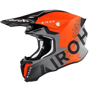 Motocross Helmet Airoh Twist 2.0 bit orange matte gray