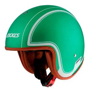 Jet Helmet Axxis OF507SV Hornet Sv Royal A6 Green