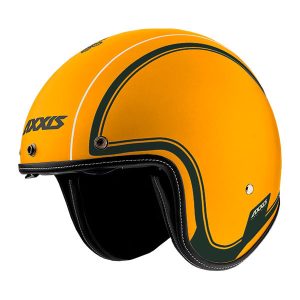 Jet Helmet Axxis OF507SV Hornet SV Royal C3 Frosted Yellow