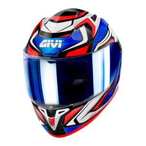 Givi Integral Helmet 50.9 Atomic White Blue Red