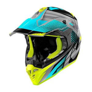 Givi Motocross Helmet 60.1 Fresh Blue Black Titanium