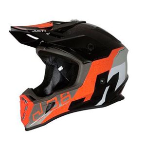 Motocross Helmet Just1 J38 Korner Orange Black