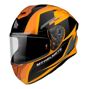 MT Integral Helmet FF106PRO Targo Pro Sound D3 Bright Yellow