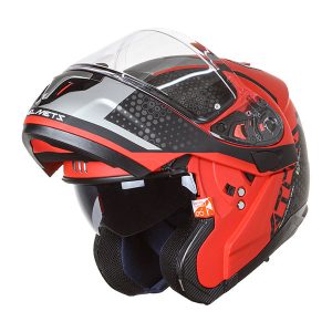 MT Modular Helmet-MT-FU401SV-Atom-SV-Adventure-A5-Red-Matte