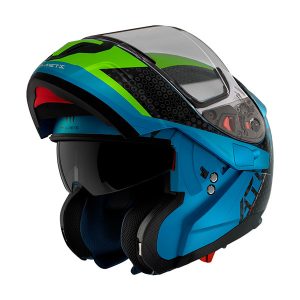 MT Modular Helmet FU401SV Atom SV Adventure A7 Bright Blue