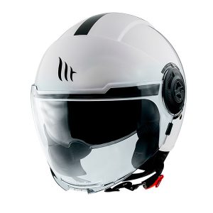 Jet MT OF502SV Helmet Viale SV Solid A0 White Pearl Gloss