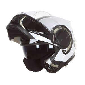 LS2 FF902 Scope Arch Modular Helmet White Black