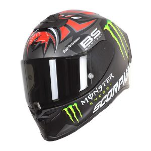 Integral Helmet Scorpion Exo-R1 Air Fabio Monster replica black matte red