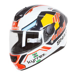 Shark Full Face Helmet D-Skwal2 Replica Jorge Martin White Blue Red Shine