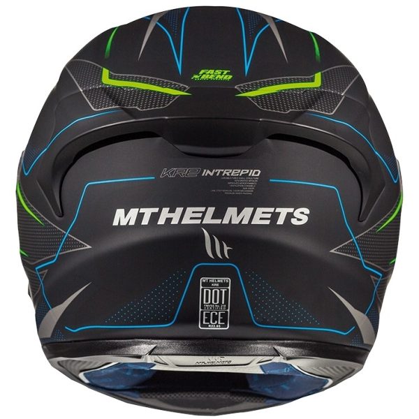 Integral Helmet Black Green MT KRE SV Intrepid C1 - Image 4