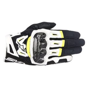 Alpinestars SMX-2 Air Carbon Gloves V2 Bl Yellow Black